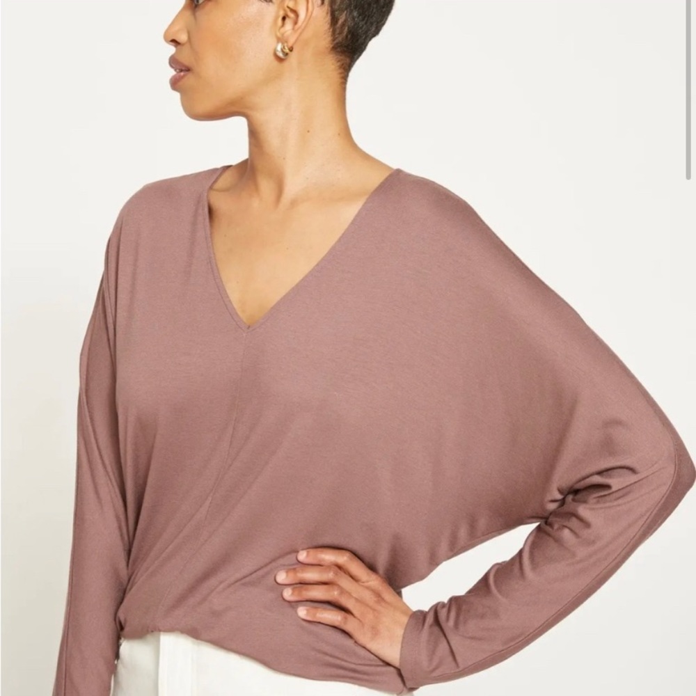 Universal Standard V-neck Dolman Sleeve Top - Large - 22/24